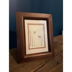 framed botanical art